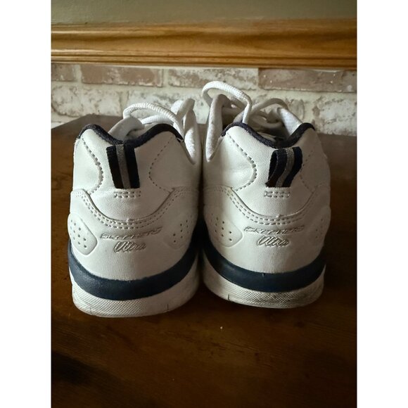 Skechers Mens White Dual-Lite Athletic Walking Shoes Size 7 - Picture 5 of 11